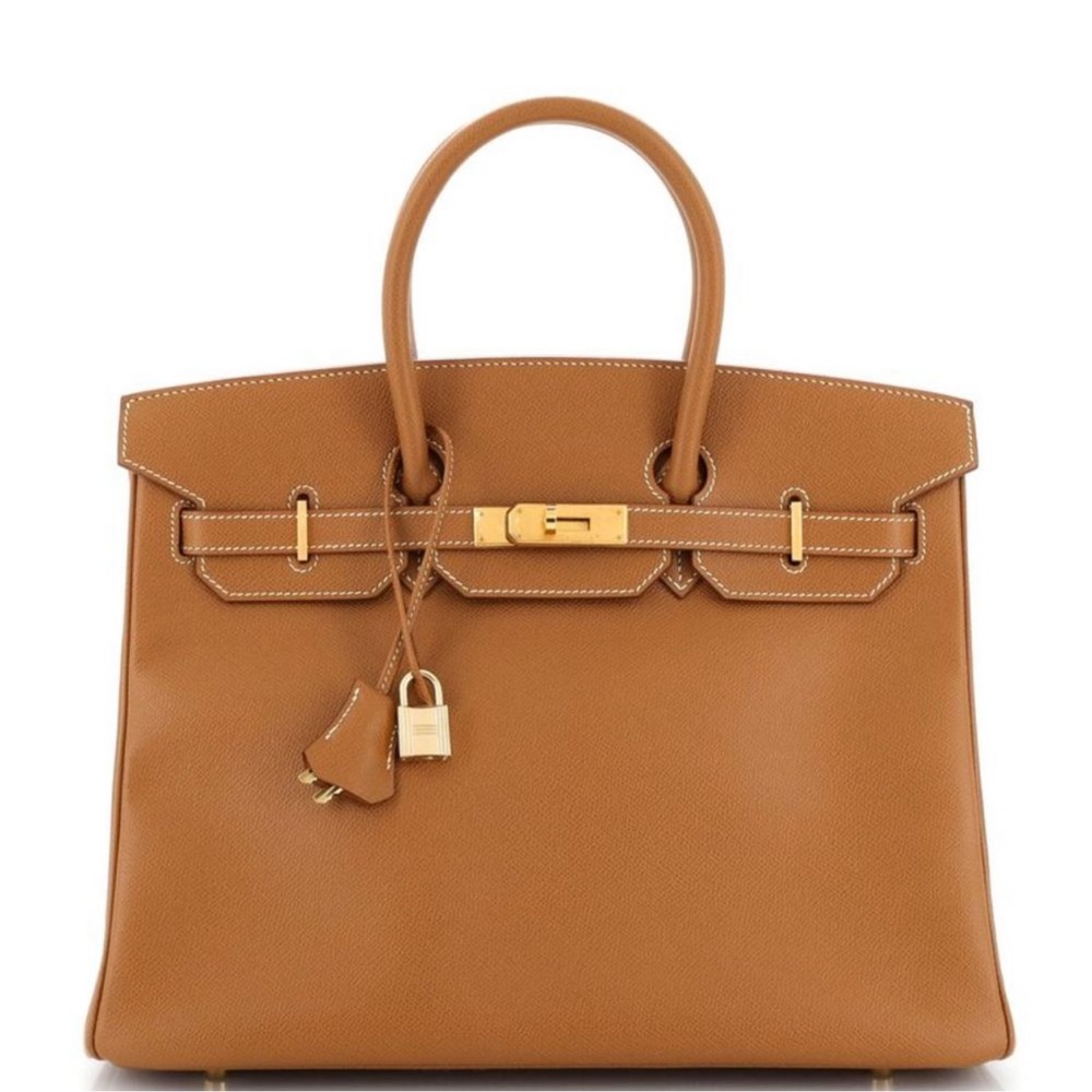 Hermes Birkin 35 Brown Clemenceau with Gold Hardware